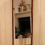Oak Framed Cheval Mirror