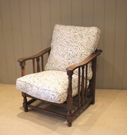 Oak Framed Recliner Chair