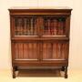 Oak Glazed Bookcase