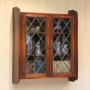 Oak Glazed Wall Cabinet