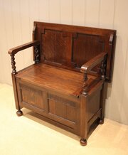 Oak Monks Bench