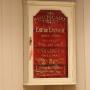 Painted Sign Written Wall Cabinet