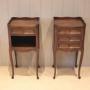 Pair Of French Oak Bedside Cabinets