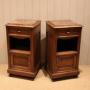 Pair Of French Oak Bedside Cabinets