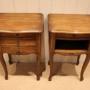 Pair Of French Oak Bedside Cabinets