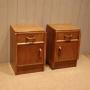 Pair Of Light Oak G Plan Bedside  Cabinets