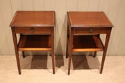 Pair Of Mahogany Tables