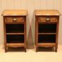 Pair Of Oak Bedside Cabinets