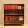 Regency Style Mahogany Waterfall Bookcase