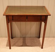 Small Arts & Crafts Oak Writing Desk