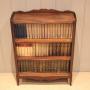 Small French Walnut Open Bookcase 