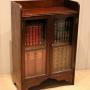 Small Mahogany Glazed Bookcase