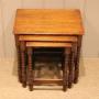 Small Oak Nest Of Tables