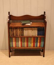 Small Oak Open Bookcase