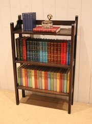 Small Oak Open Bookcase