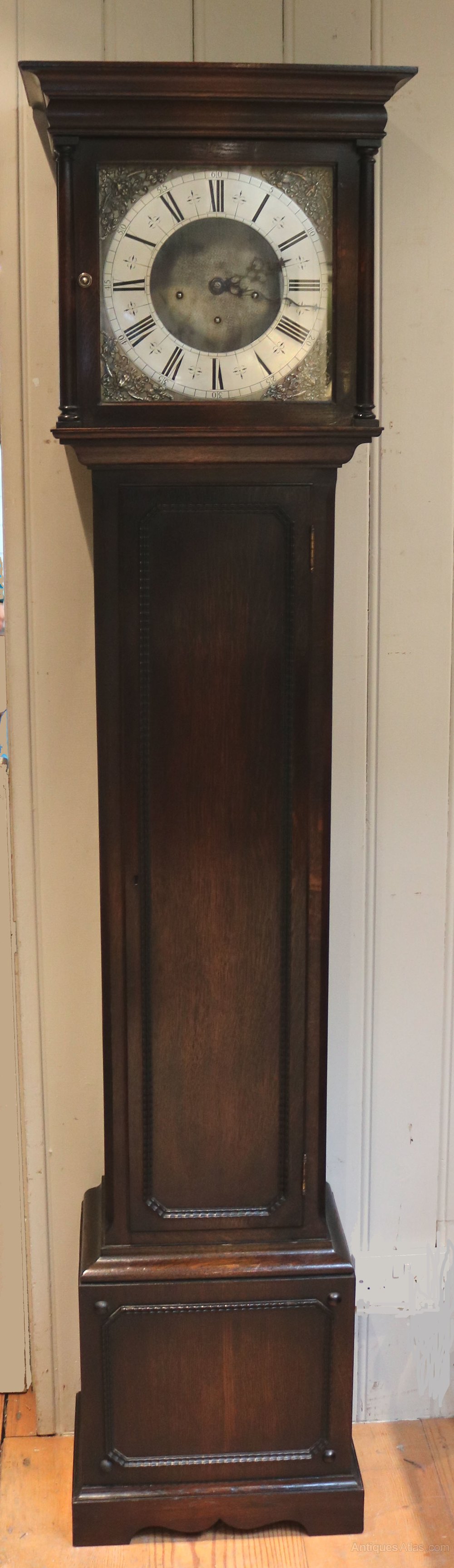 Antiques Atlas Small Oak Westminster Chime Longcase Clock (England)