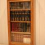 Small Proportioned light Oak Glazed Bookcase