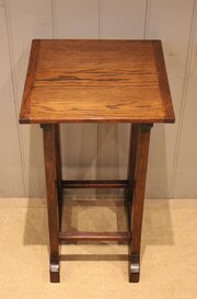 Small Solid Oak Table