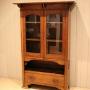 Solid Oak Arts & Crafts Cabinet Bookcase