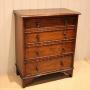 Solid Oak Chest Of Drawers