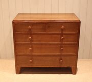 Solid Oak Chest Of Drawers