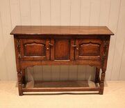 Solid Oak Dresser Base