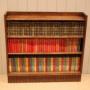 Solid Oak Open Bookcase