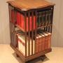 Solid Oak Revolving Bookcase 