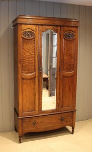 Solid Oak Wardrobe
