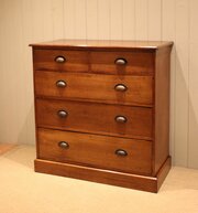 Substantial Solid Oak Chest Of Drawers