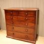 Substantial Victorian Mahogany Chest Of Drawers 