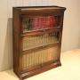 Three Tier Oak Globe Wernicke Style Bookcase 