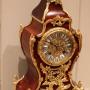 Tortoise Shell Waisted Mantel Clock