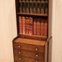 Unusual Oak Cabinet Bookcase