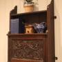 Victorian Oak Wall Cabinet