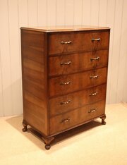 Walnut Chest Of Drawers 