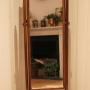 Walnut Cheval Mirror