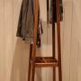 Walnut Coat & Hat Stand