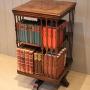 Walnut Revolving Bookcase 