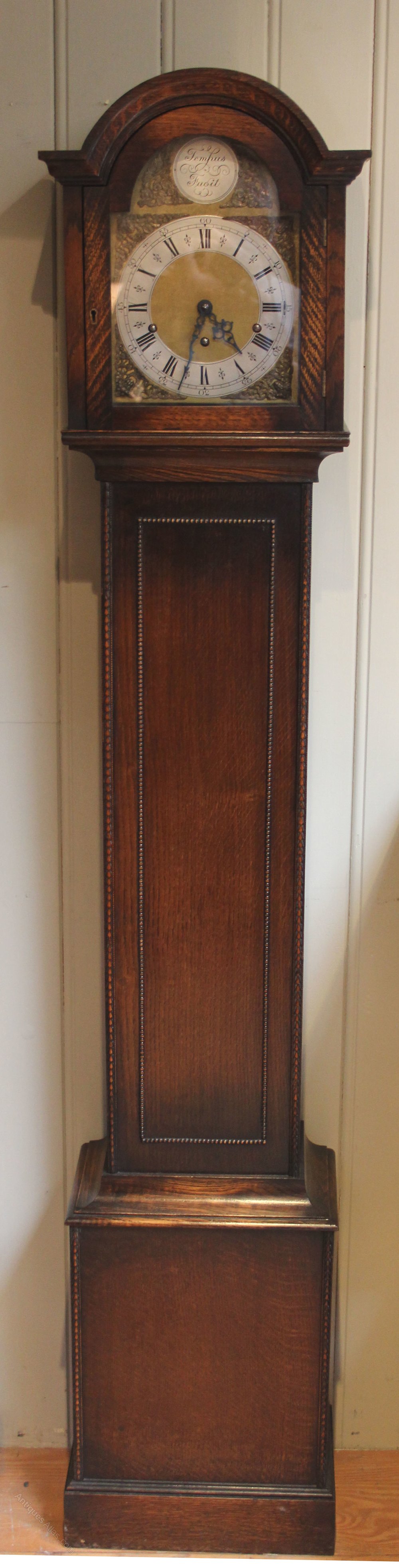 Antiques Atlas Westminster Chime Oak Grandmother Clock