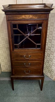 Edwardian Music Cabinet