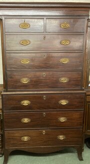 Georgian Chest On Chest