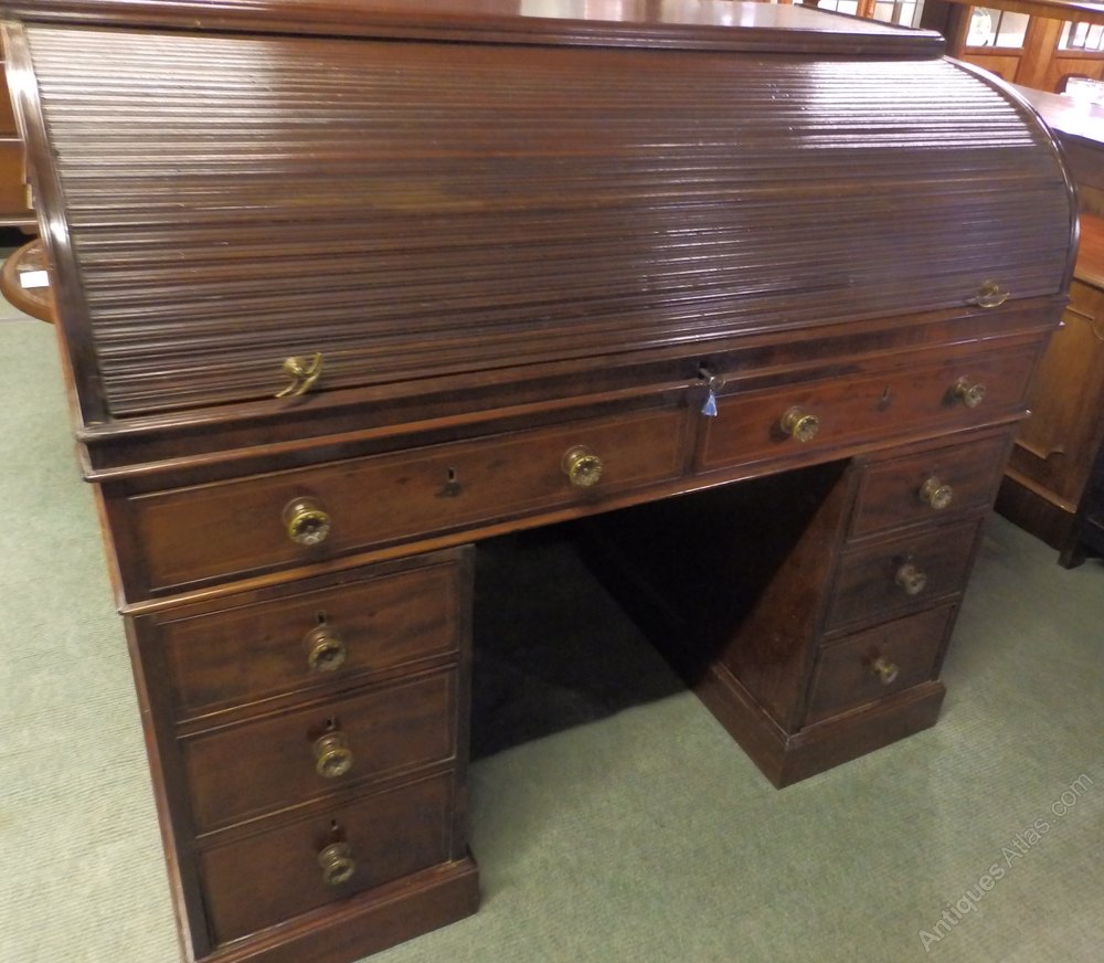 Georgian Roll Top Desk