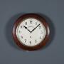 16 Anglo Swiss Mahogany Wall Clock (Timepiece)