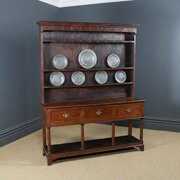 Antique Welsh Georgian Oak Pot Board Dresser