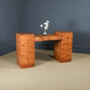 Art Deco Epstein Walnut Pedestal Sideboard C.1930