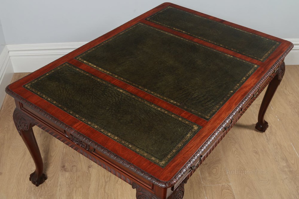 English Georgian Chippendale Style Library Table Antiques Atlas English Georgian Chippendale Style Library Table Antique Writing Desks