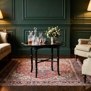 English Victorian Ebonised Paper Mache Tray