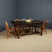Georgian Oak Farmhouse Refectory Kitchen Table
