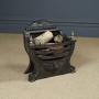 Regency Style Cast Iron Fire Grate Basket